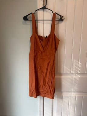 The Workshop Orange Tank Dress size Large